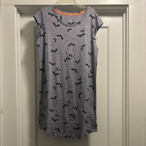 Studio 1886 Gray Bat Print Pajamas - Size Small, NWT
